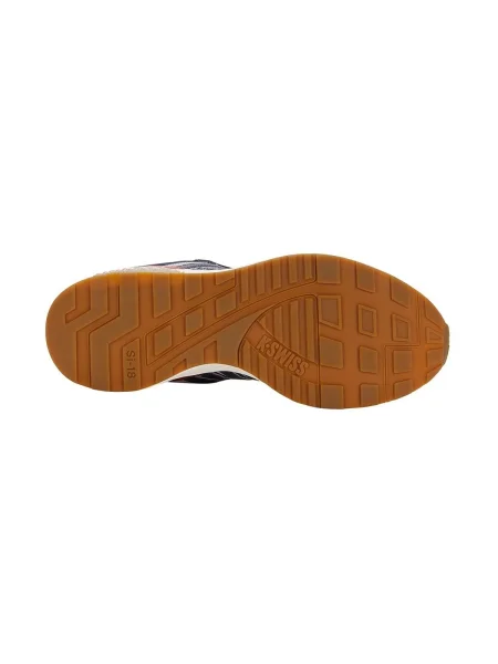 Pantofi K-swiss din piele de căprioară albastru