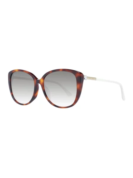 Okulary przeciwsłoneczne Jimmy Choo brązowe