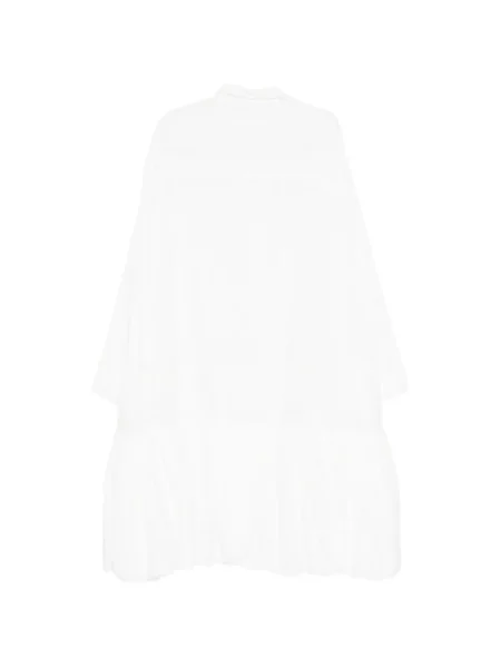 Rochie Rundholz cu volane alb