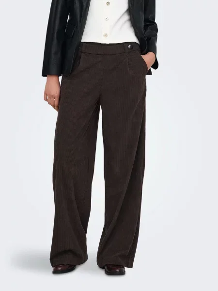 Повсякденні штани JDY GEGGO CORD PANT JRS темно-коричневий коричневі