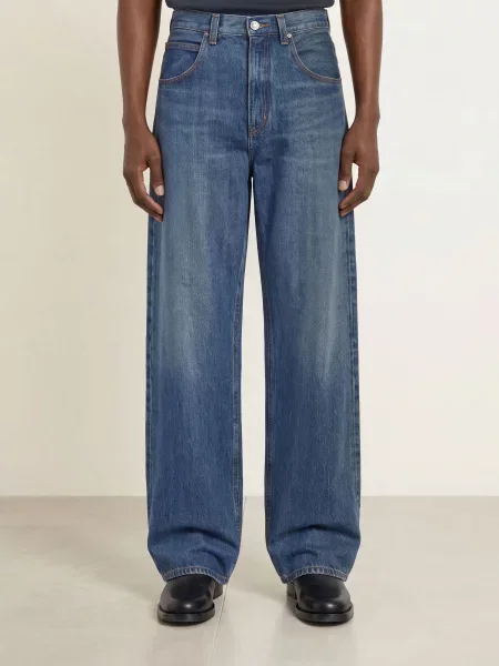 Agolde Jeansy Fusion Baggy Taper Fit blau