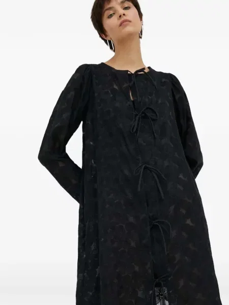 Odgovarati maksi haljina Résumé iznad koljena crna