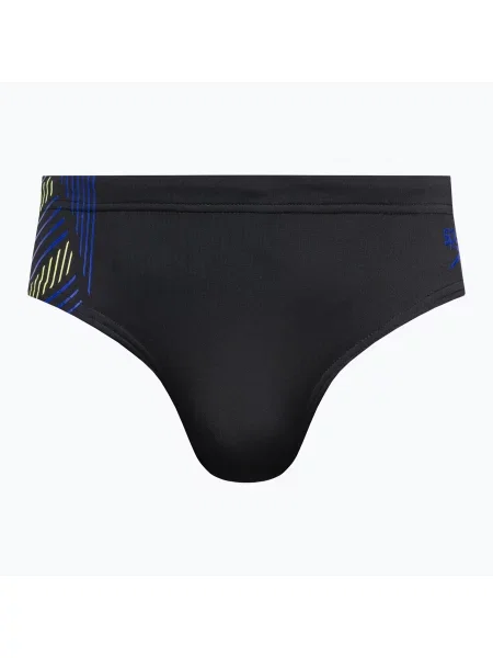 Мъжки слипове за плуване Speedo Tech Panel 7 cm Brief black черно