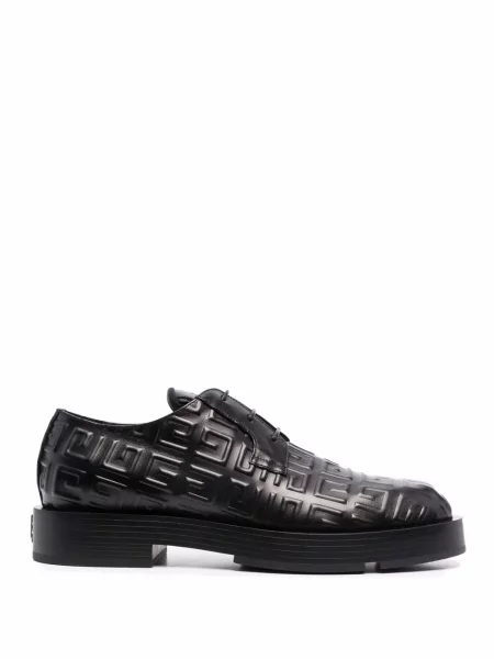 Pantofi derby Givenchy cu șireturi din dantelă negru