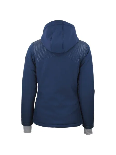 Geacă Peak Mountain softshell albastru