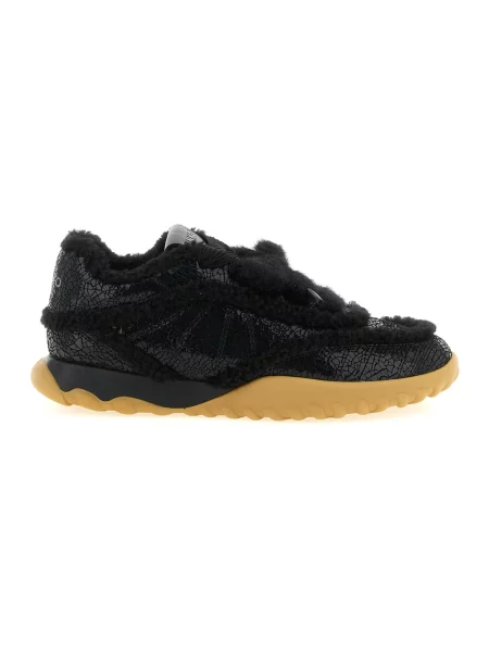 Sneakersy Pinko skórzane czarne