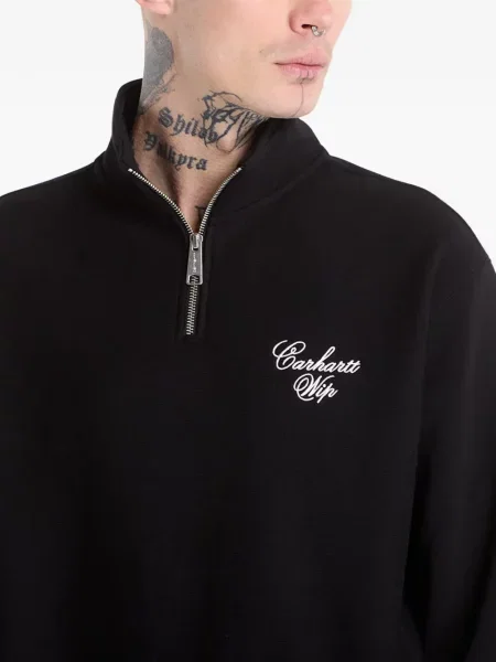 Hanorac cu fermoar Carhartt Wip negru
