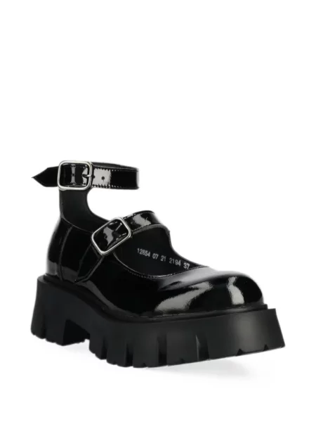 Pantofi cu toc Altercore cu platformă cu cataramă negru