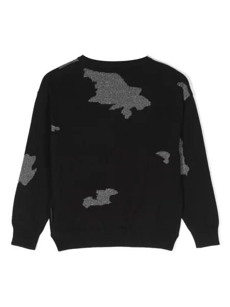 Sweter dziecięcy Philipp Plein czarny