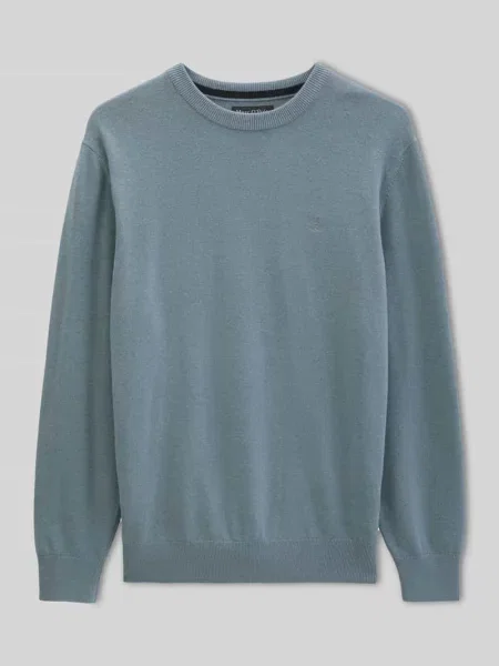 Sweter w kroju regular fit z mieszanki bawełny z dodatkiem żywej wełny Marc O'polo