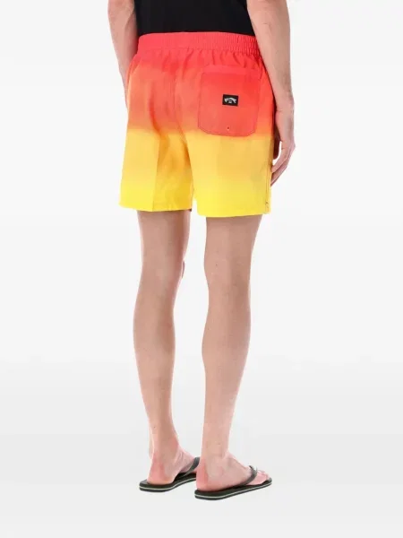 Slip de baie Billabong cu gradient portocaliu