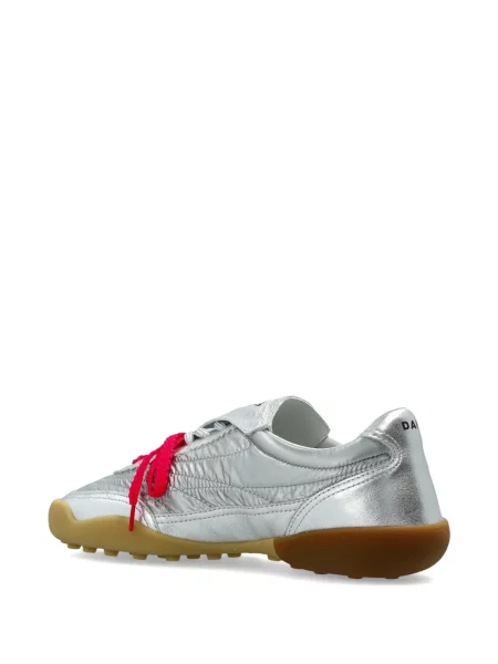 Кожени маратонки Dsquared2 с волани