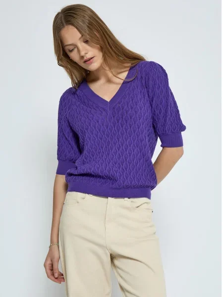 Peppercorn Pulover Rosalia violet albastru