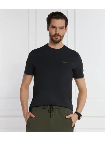 Boss Tricou Bleumarin albastru