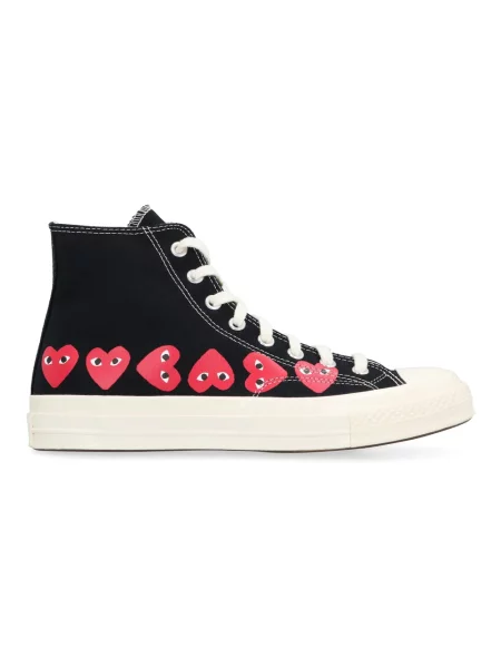 Sneakersy Comme Des Garcons Play czarne