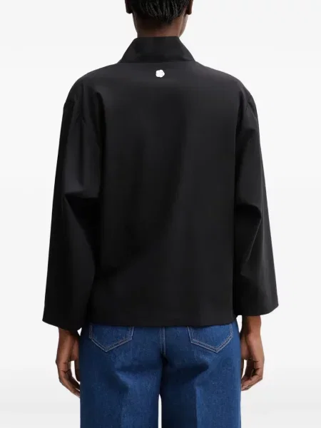 Lung top Kenzo plic negru