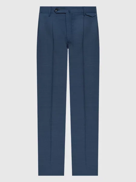 Штани з вовни Incotex сині