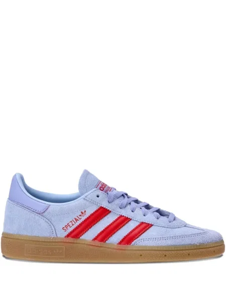 Sneakerși Adidas Spezial din piele de căprioară cu dungi violet