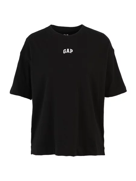 Gap Petite Tricou negru alb
