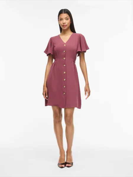 VILA Rochie magenta