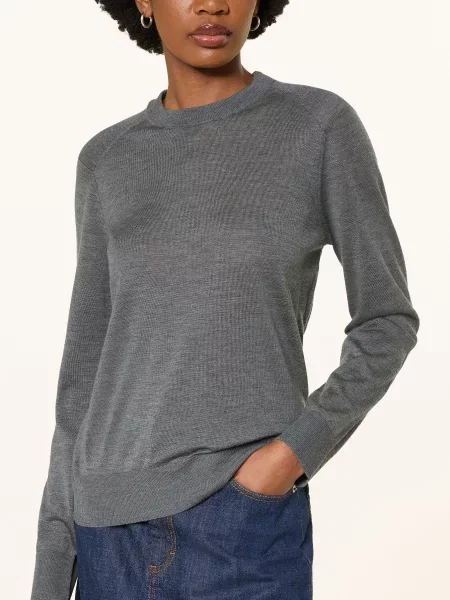 Loulou De Saison Sweter Z Kaszmiru Ditto grau