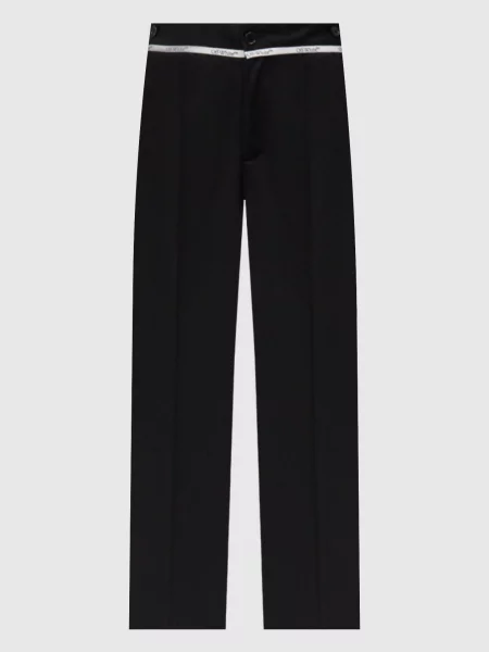 Штани з вовни Off-white чорні