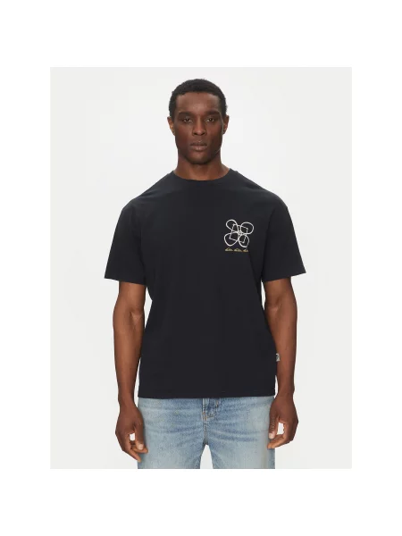 Quiksilver Majica Oversize črna