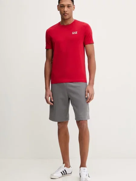 Emporio Armani Kratka majica rdeča