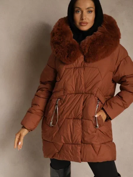 Geacă Hedizelle maro