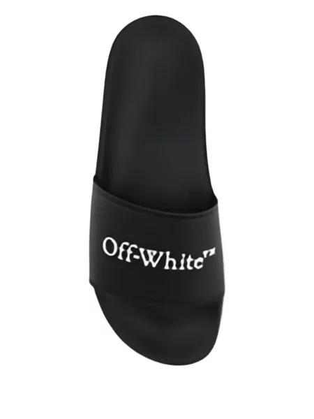 Papuci Off-white alb