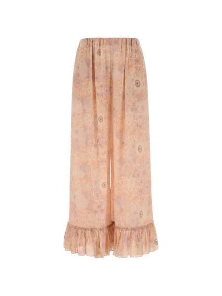 Pantaloni Chloé cu model floral cu imagine