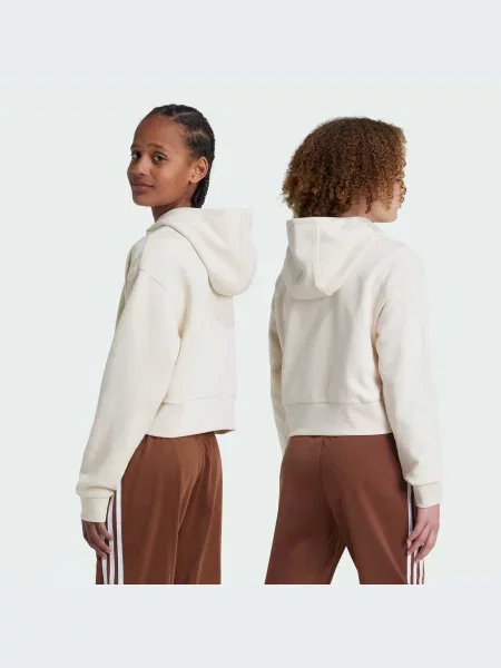 Детское худи Adidas белое
