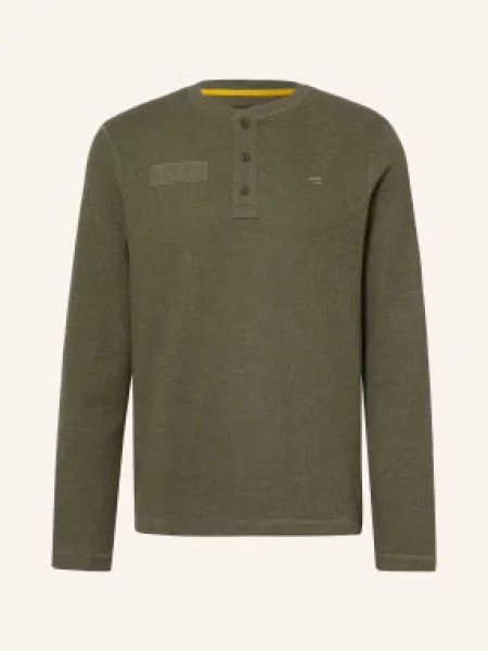Camel Active Tričko S Dlouhým Rukávem khaki