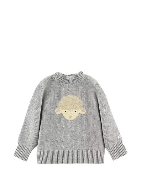 Sweter dziecięcy Donsje szary