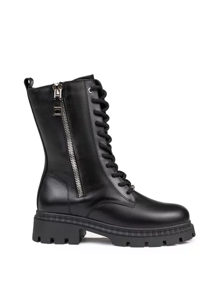 Шкіряні Черевики Alex Bell чорний