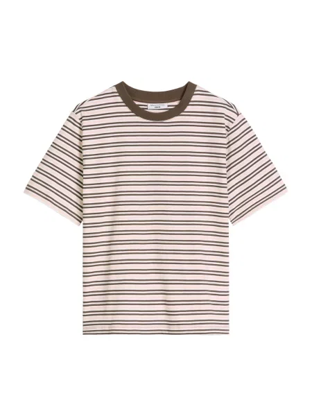 Marc O'Polo DENIM Tricou maro deschis / roz / murdar alb