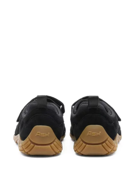 Sneakerși Ash cu bretele negru
