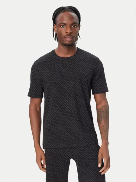 BOSS Marškinėliai juoda