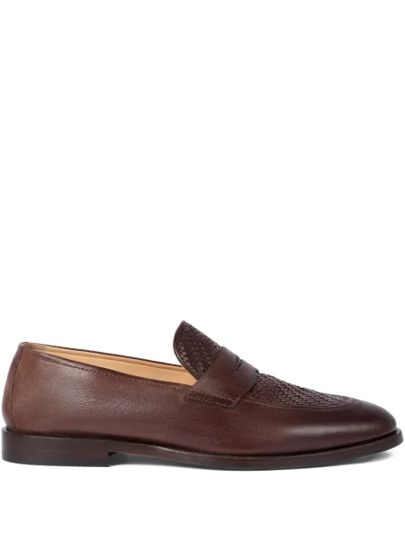 Pantofi loafer Brunello Cucinelli maro