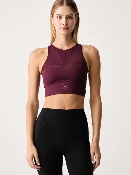 Adidas by Stella McCartney športová podprsenka fialová