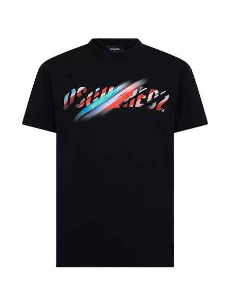 Tricou Dsquared2 cu imagine negru