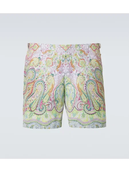 Slip de baie Orlebar Brown cu imagine maro