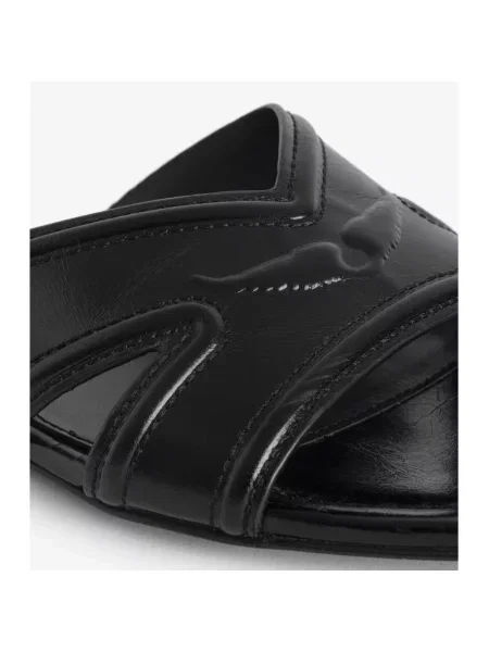 ZADIG&VOLTAIRE klapki skórzane Azora czarny