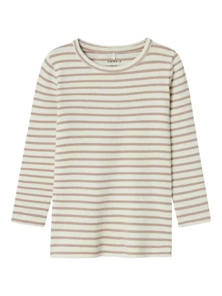 NAME IT Tricou NMNBani / maro cămilă bej