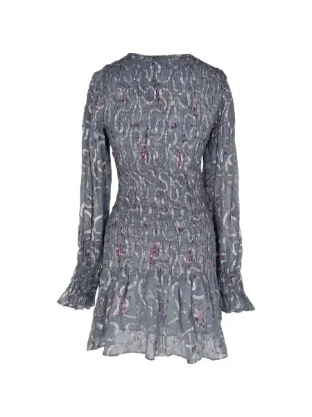 Sukienka mini Loveshackfancy niebieska