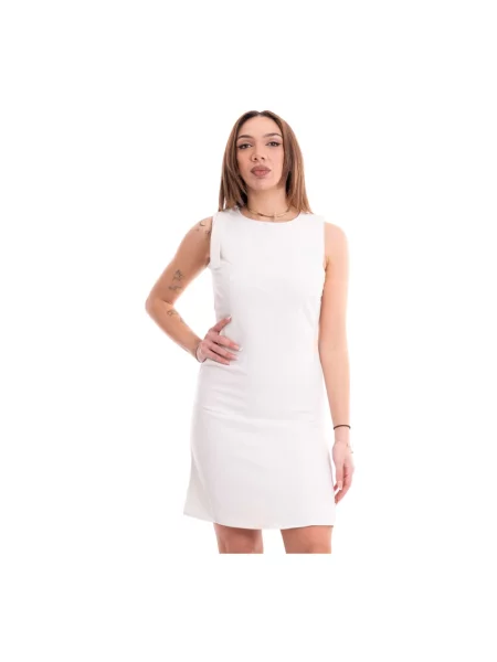 Sukienka jeansowa Calvin Klein Jeans biała