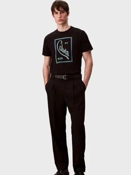 Футболка Calvin Klein Jeans чорна