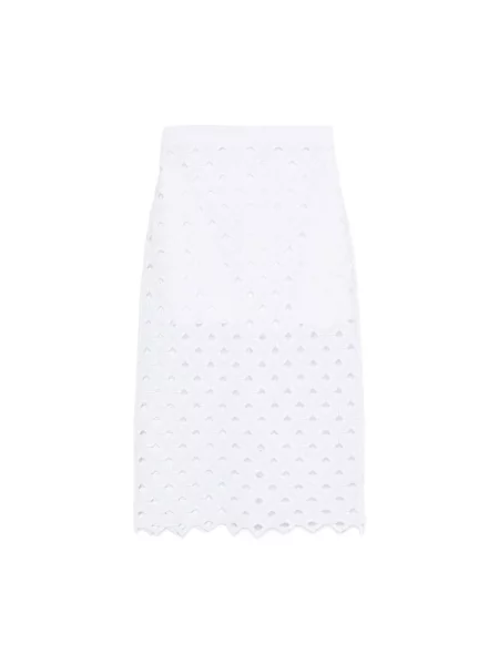 Spódnica ołówkowa Max Mara biała
