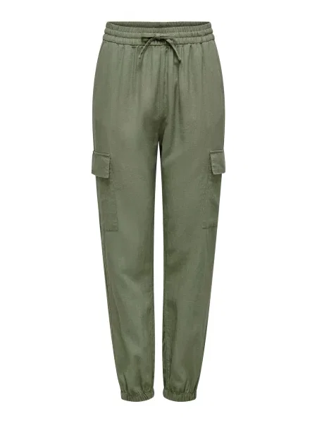 ONLY Pantaloni trening Caro Cargo Fit verde