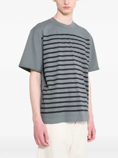 Tricou Margaret Howell cu dungi gri